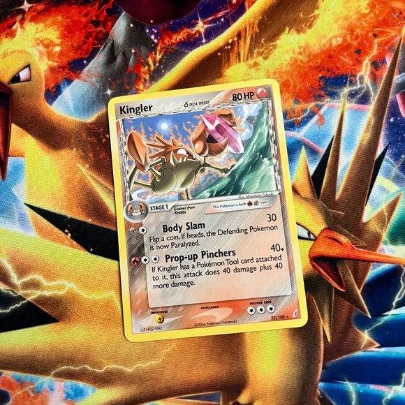 kingler pokemon card Pokemon Single Card FOSSIL (Unlimited)